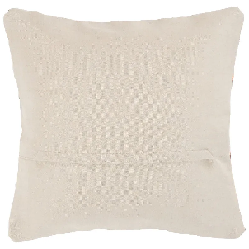 Kelim Kissen · Handgefertigt – Beige, 50x50 cm