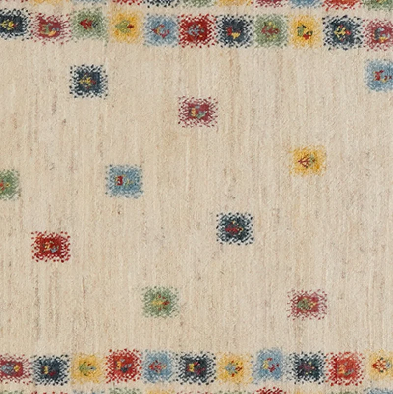Rizbaf · Handgeknüpft – Beige, 122x81 cm