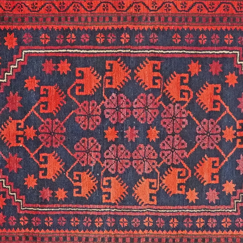 Yagdjibedir · Handgeknüpft – Blau, 187x106 cm