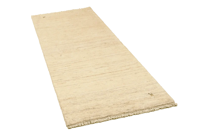Gabbeh · Handgeknüpft – Beige, 202x80 cm