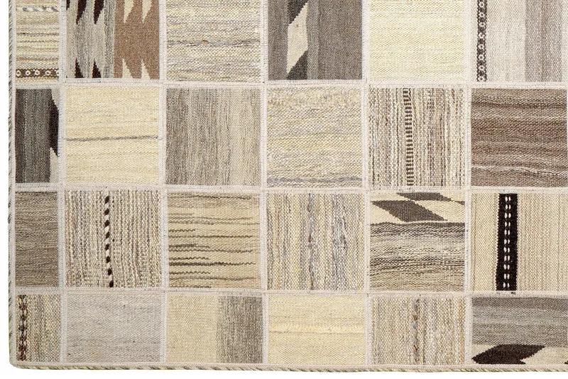 Kelim Tekkeh · Handgewebt – Beige, 200x150 cm