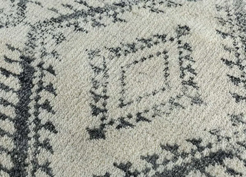 Wollteppich - 200 x 300 cm - creme