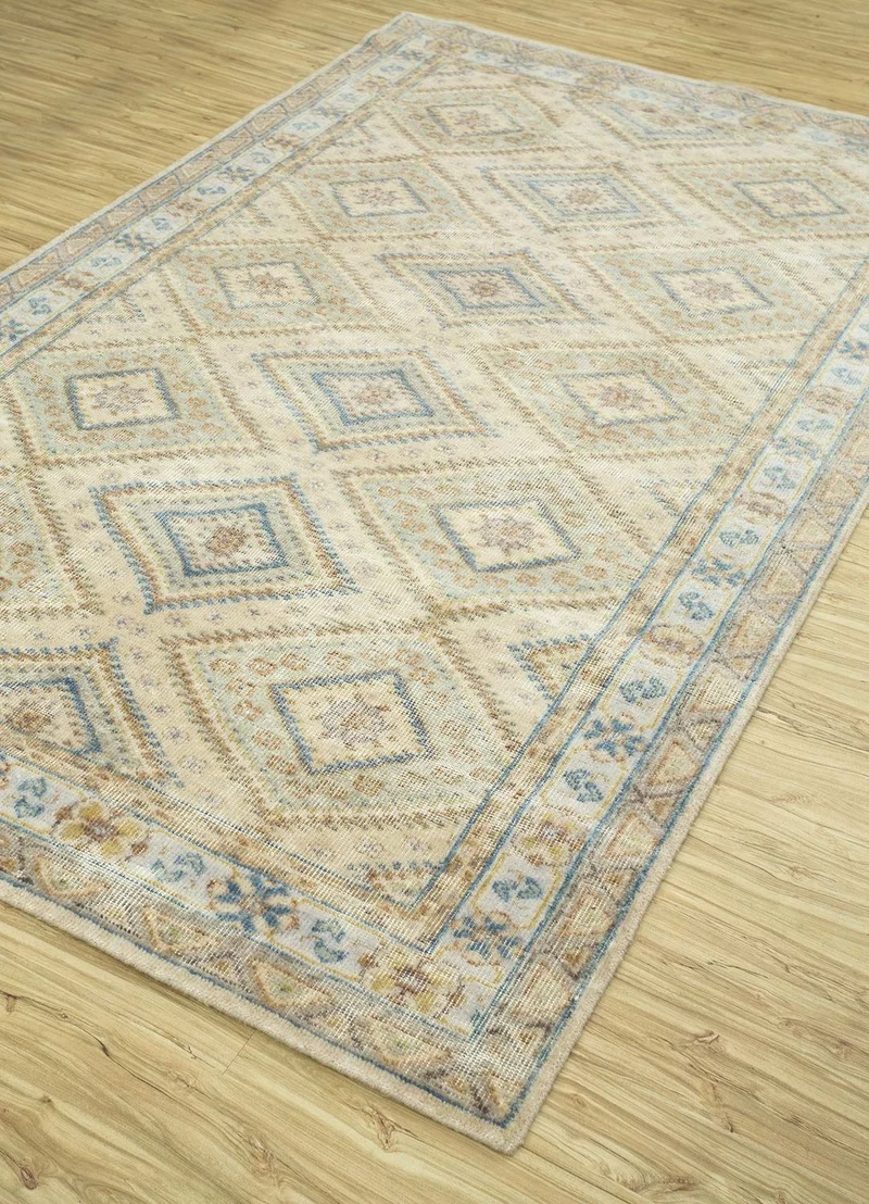 Wollteppich - 240 x 300 cm - beige