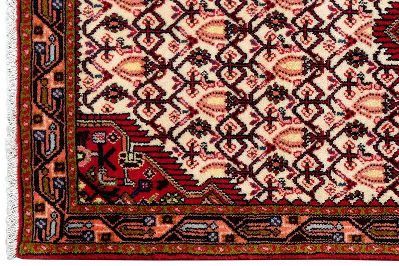 Assadabad · Handgeknüpft – Beige, 195x80 cm