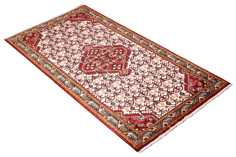 Assadabad · Handgeknüpft – Beige, 195x80 cm