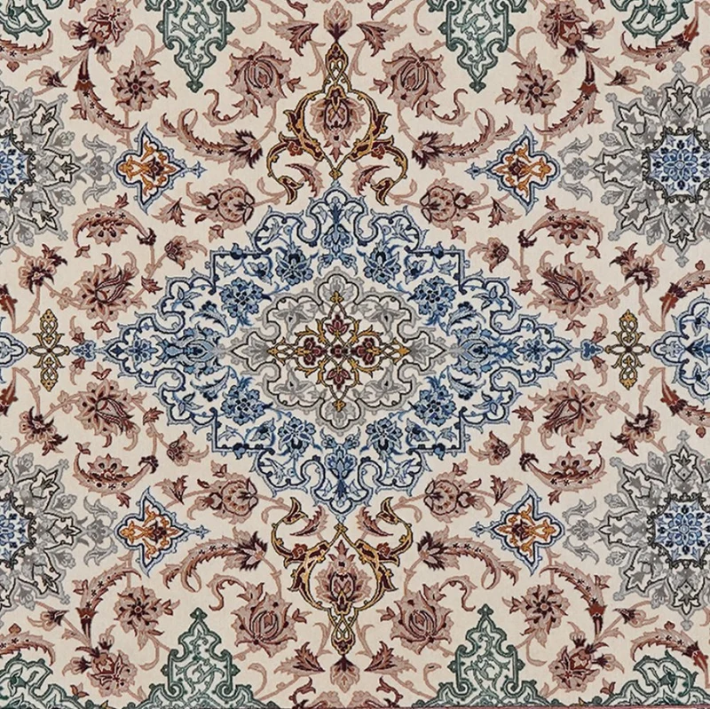 Isfahan · Handgeknüpft – Beige, 233x154 cm