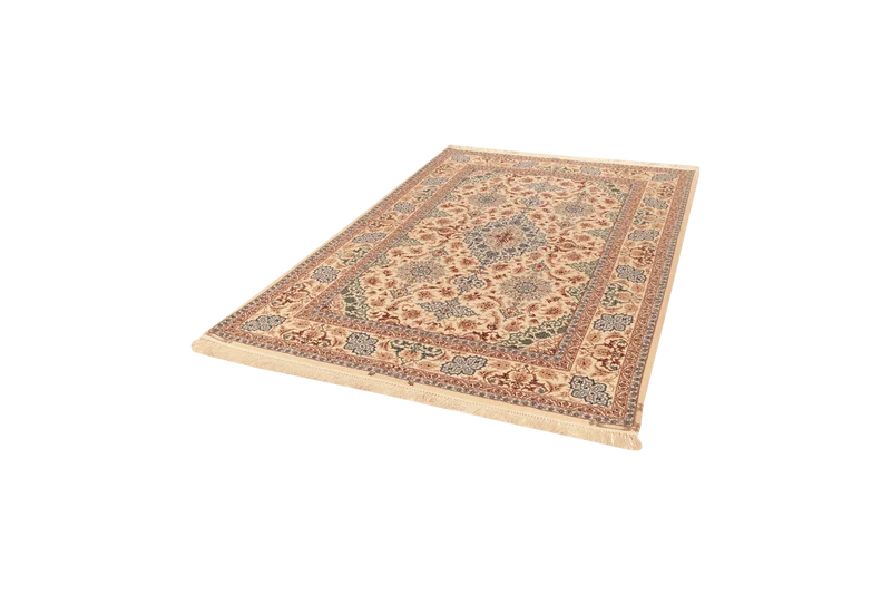 Isfahan · Handgeknüpft – Beige, 233x154 cm