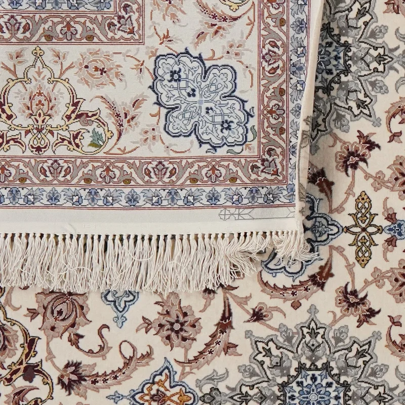 Isfahan · Handgeknüpft – Beige, 233x154 cm