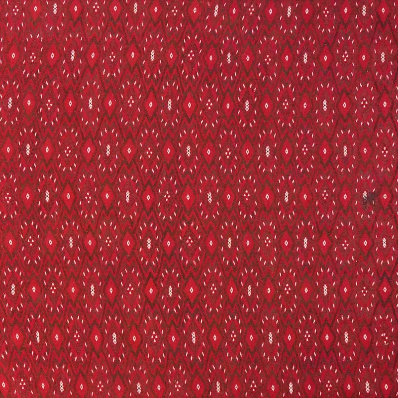 Kelim Turkman · Handgewebt – Rot, 355x225 cm