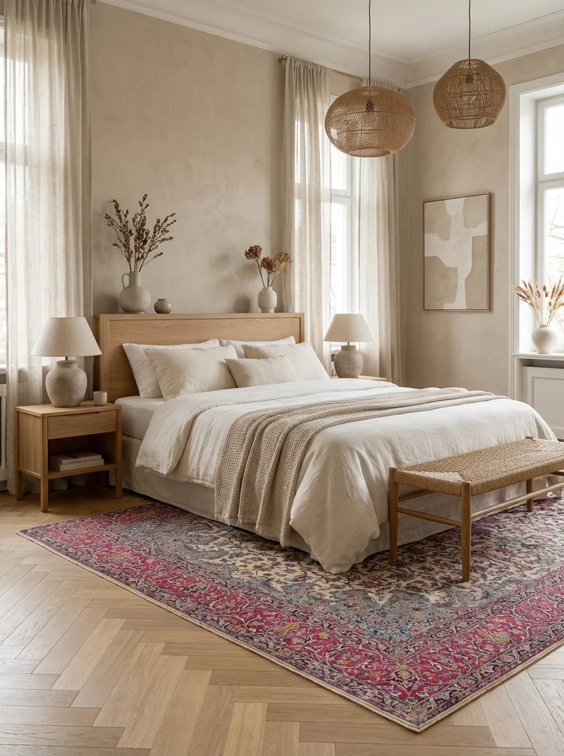 Kirman · Handgeknüpft – Beige, 359x249 cm