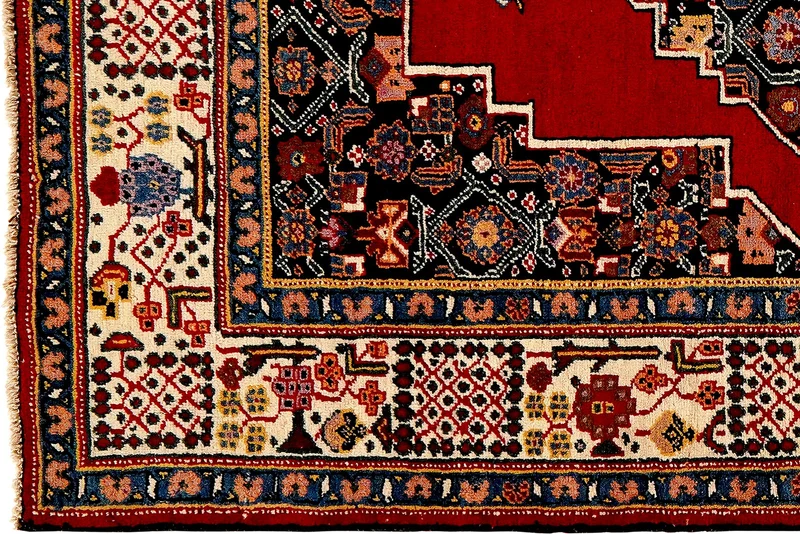 Sarab · Handgeknüpft – Rot, 170x132 cm