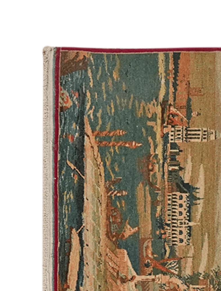 Kashan · Handgeknüpft – Bunt, 49x75 cm