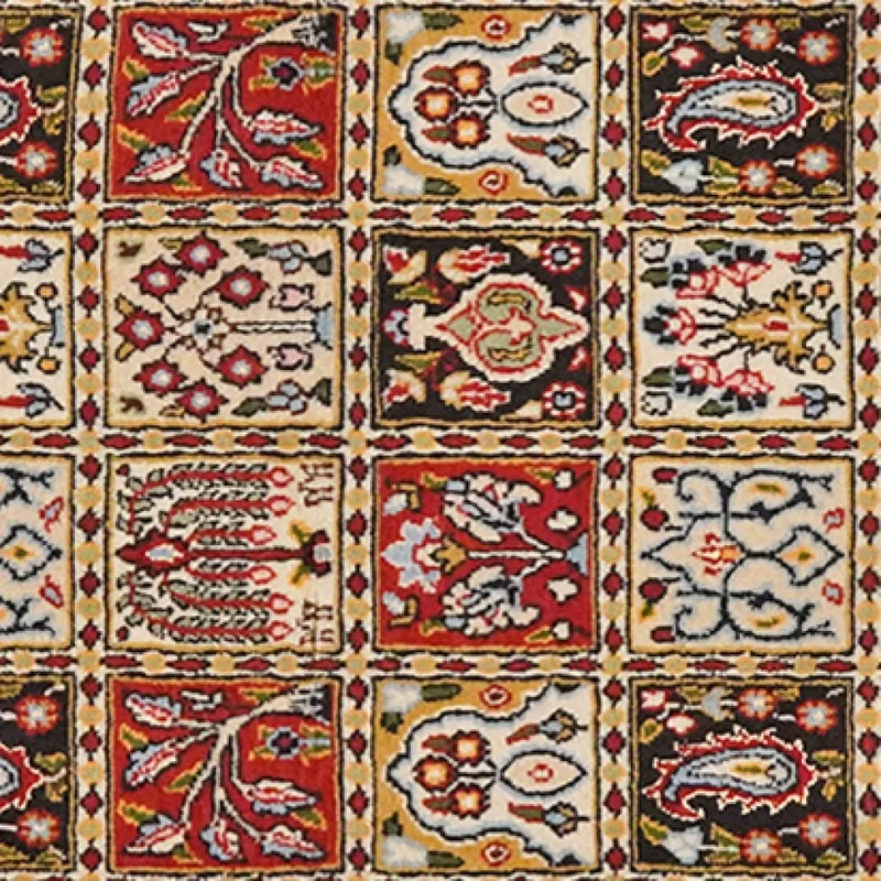 Moud Felder · Handgeknüpft – Bunt, 199x82 cm