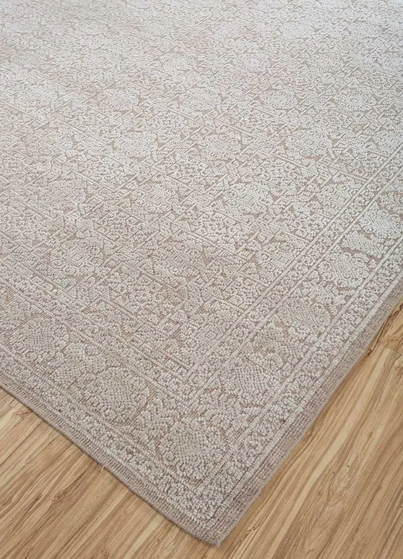 Wollteppich - 240 x 300 cm - beige