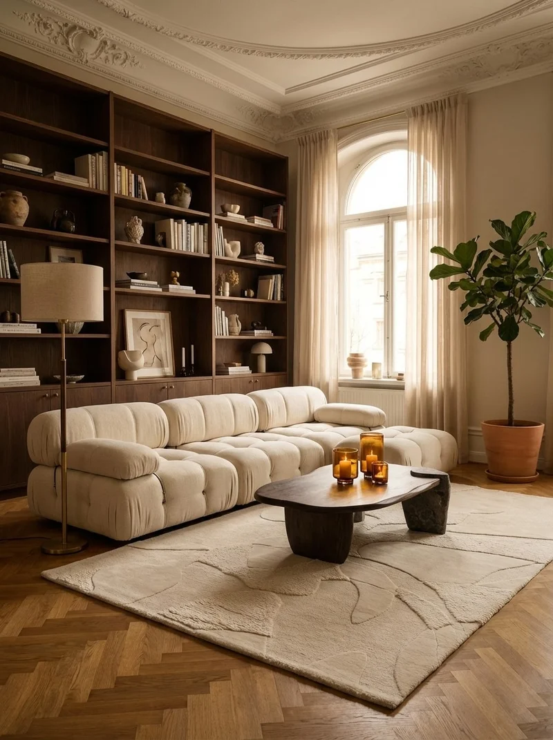Desert Dune · Handgetuftet – Beige, 180x120 cm