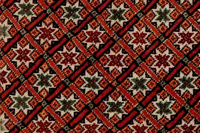 Gashgai · Handgeknüpft – Bunt, 55x58 cm