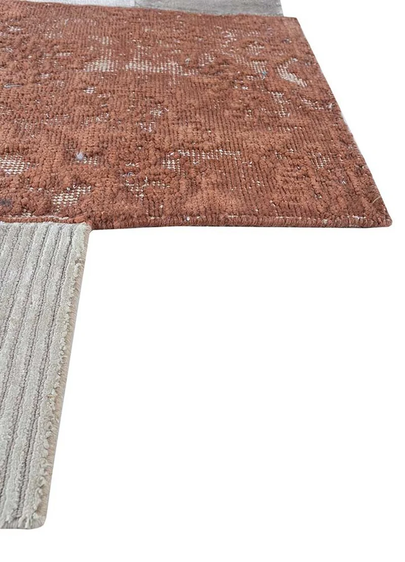 Wollteppich sonderform - 150 x 180 cm - creme