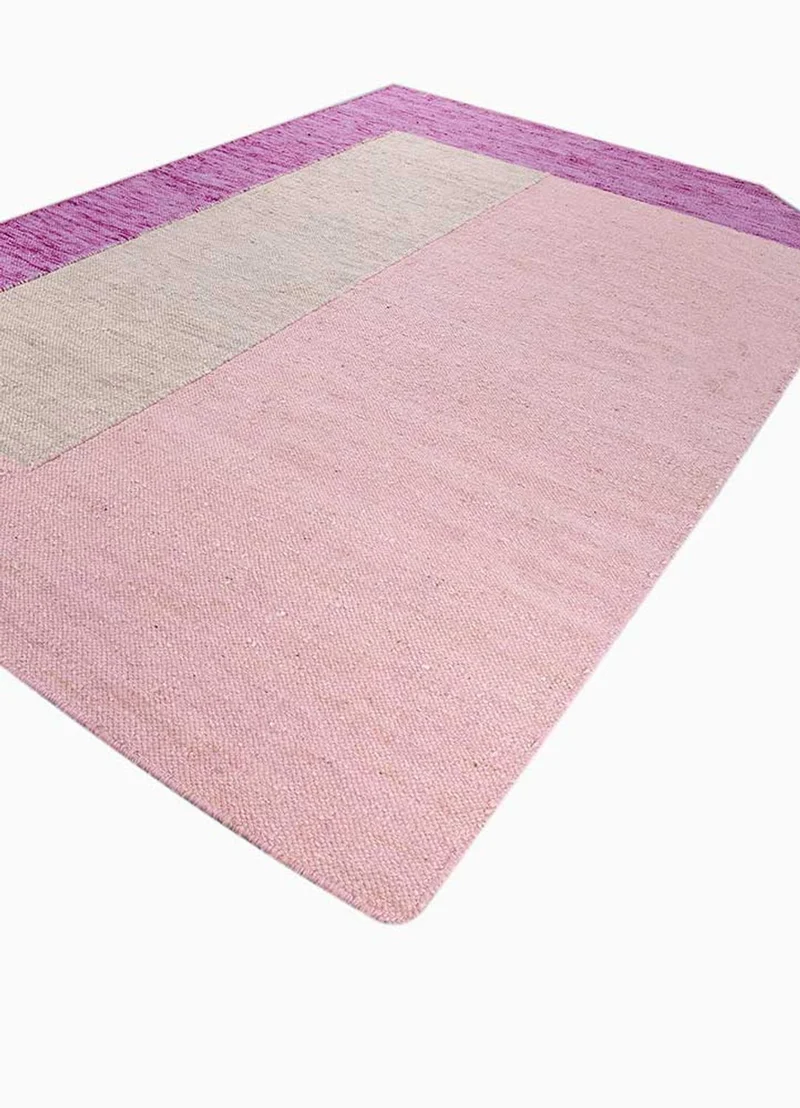 Wollteppich sonderform - 180 x 270 cm - orange