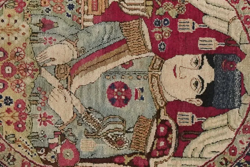 Kirman · Handgeknüpft – Bunt, 77x54 cm