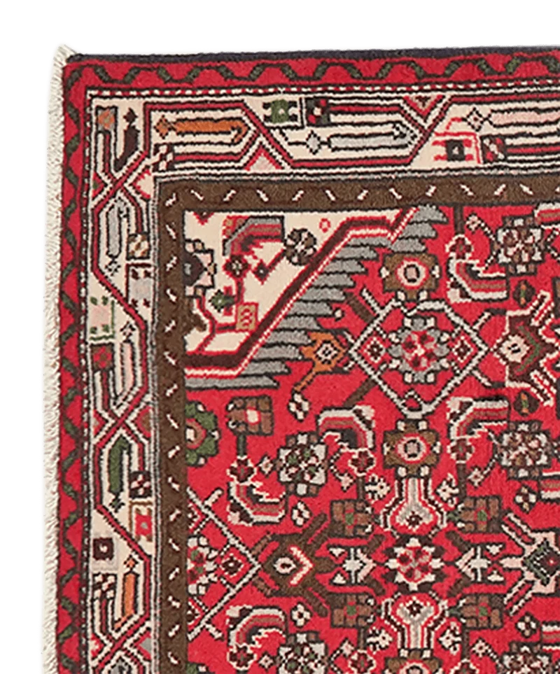 Assadabad · Handgeknüpft – Rot, 137x82 cm