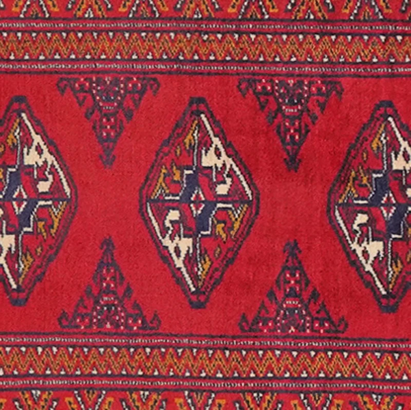 Belutch · Handgeknüpft – Rot, 94x68 cm