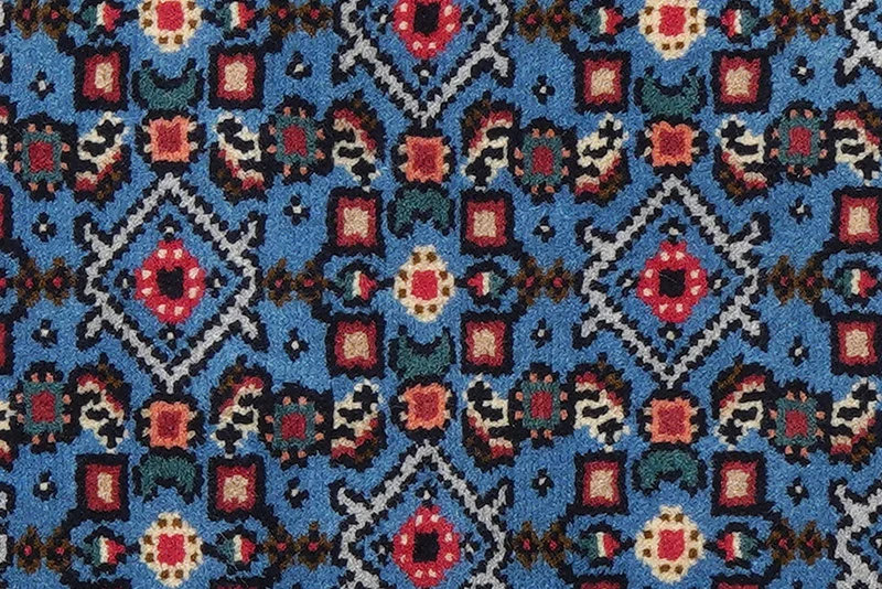 Hamadan · Handgeknüpft – Blau, 88x61 cm