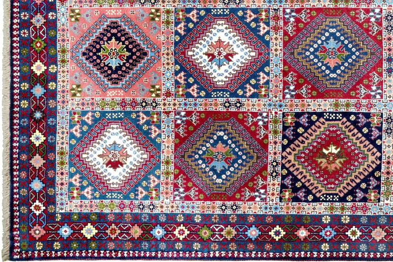 Yalameh · Handgeknüpft – Bunt, 297x199 cm