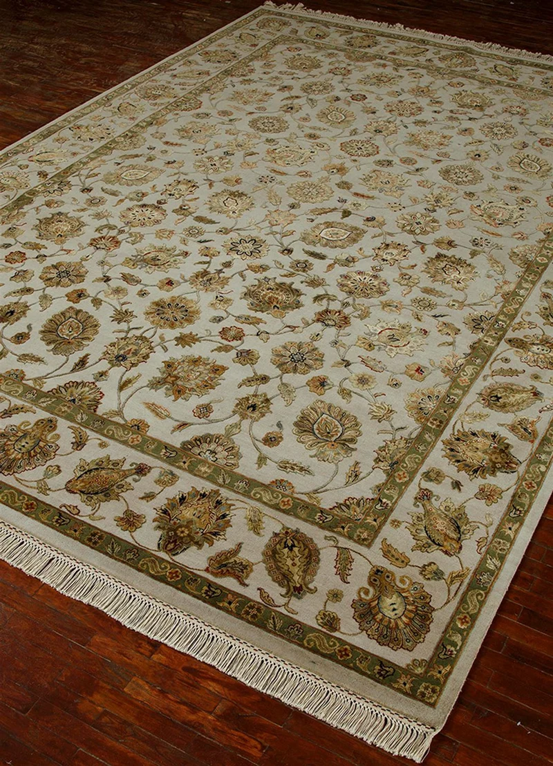 Wollteppich - 240 x 300 cm - beige