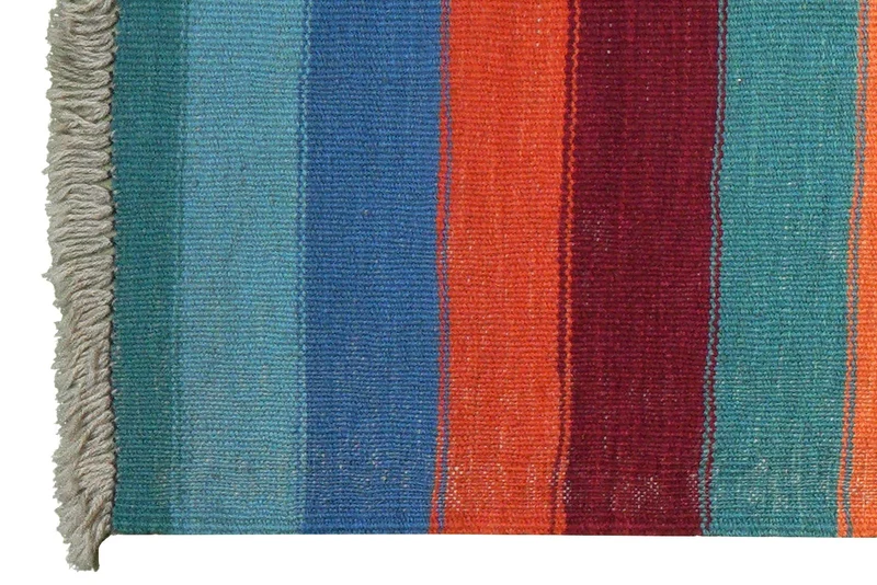 Kelim Gashgai · Handgewebt – Bunt, 198x61 cm