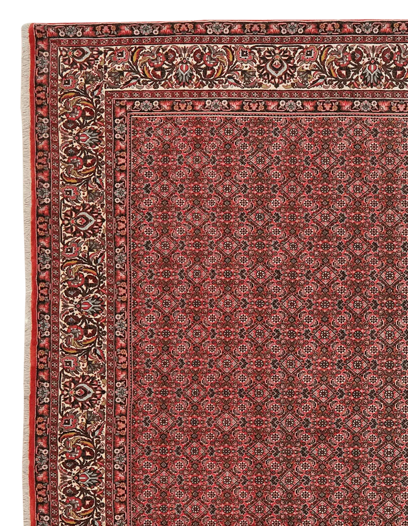 Bidjar · Handgeknüpft – Rot, 303x255 cm