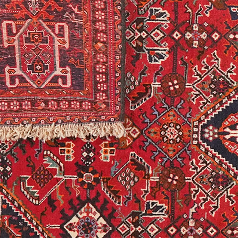 Gashgai · Handgeknüpft – Rot, 195x117 cm