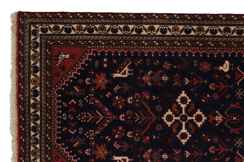 Nasrabad · Handgeknüpft – Blau, 128x81 cm