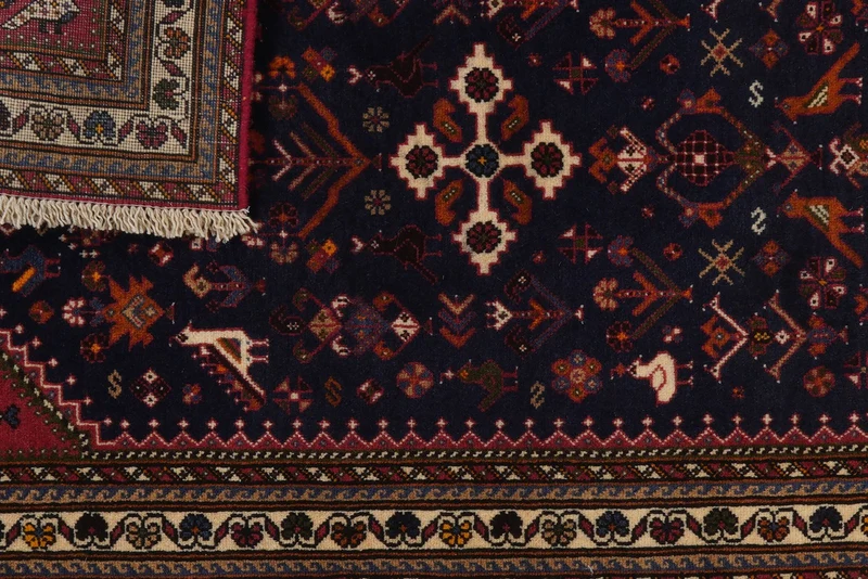 Nasrabad · Handgeknüpft – Blau, 128x81 cm