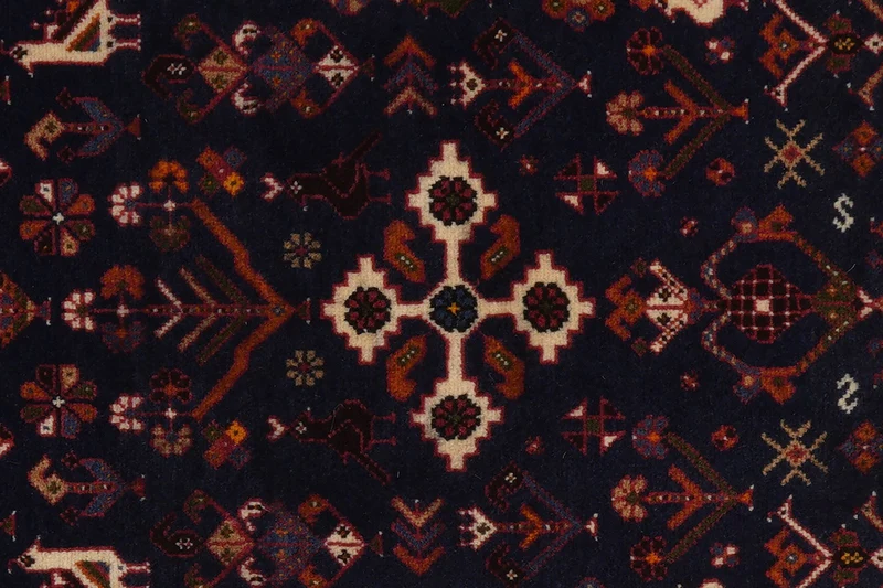 Nasrabad · Handgeknüpft – Blau, 128x81 cm