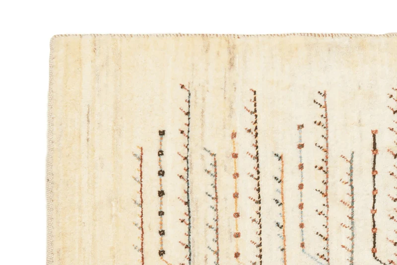 Rizbaf · Handgeknüpft – Beige, 134x86 cm