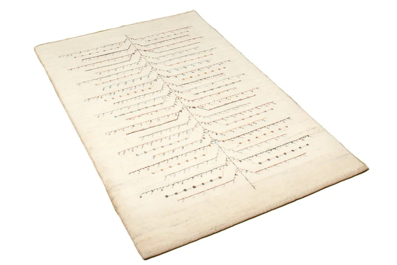 Rizbaf · Handgeknüpft – Beige, 134x86 cm