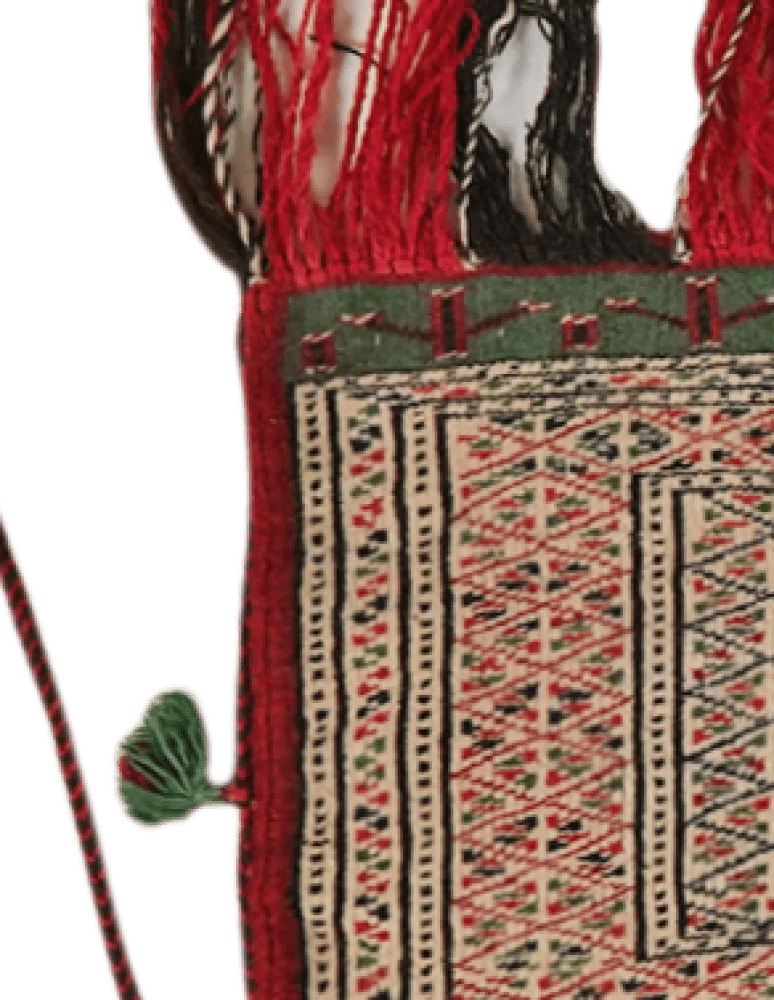 Tasche · Handgefertigt – Grün, 35x86 cm