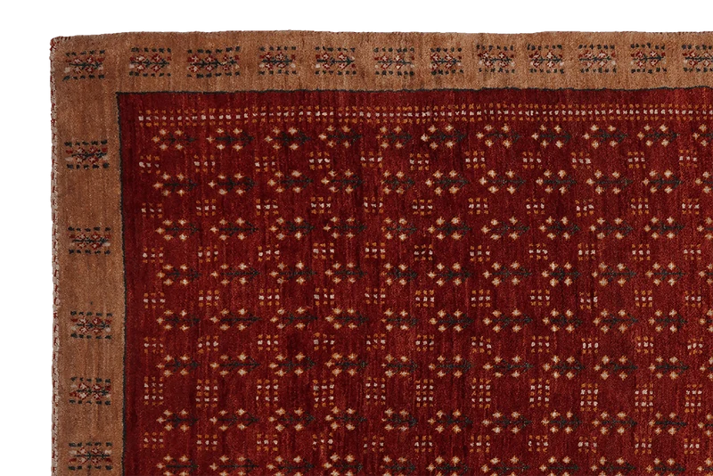 Rizbaf · Handgeknüpft – Rot, 185x110 cm