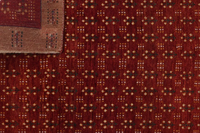 Rizbaf · Handgeknüpft – Rot, 185x110 cm