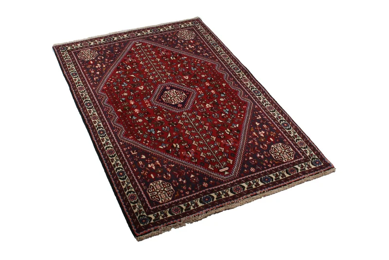 Abadeh · Handgeknüpft – Rot, 154x105 cm