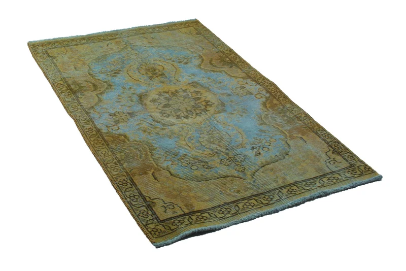 Vintage · Handgeknüpft – Blau, 143x94 cm