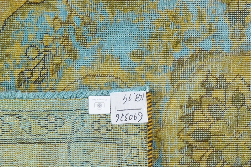 Vintage · Handgeknüpft – Blau, 143x94 cm