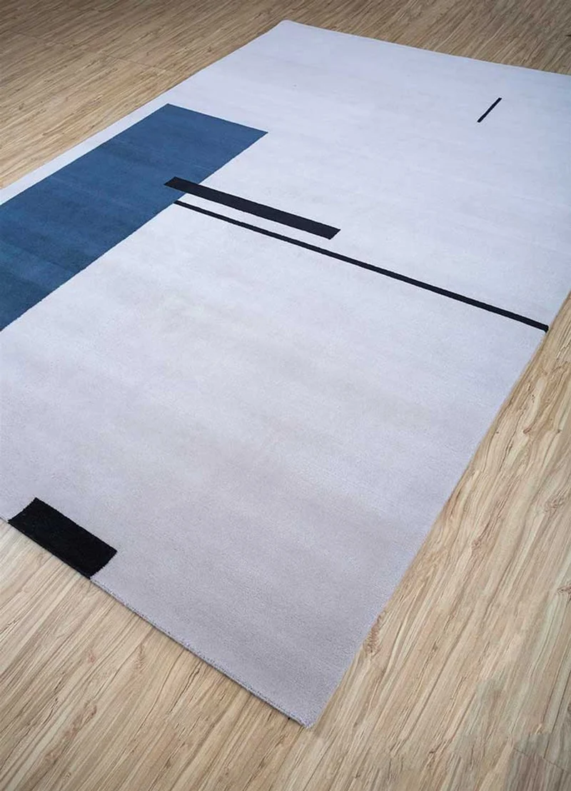 Wollteppich - 180 x 270 cm - flieder