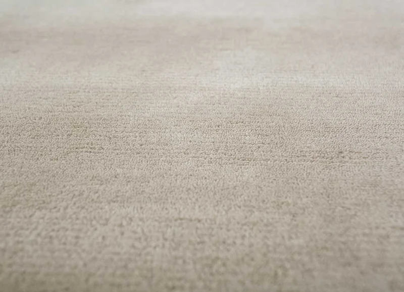 Wollteppich - 240 x 300 cm - dunkelbeige
