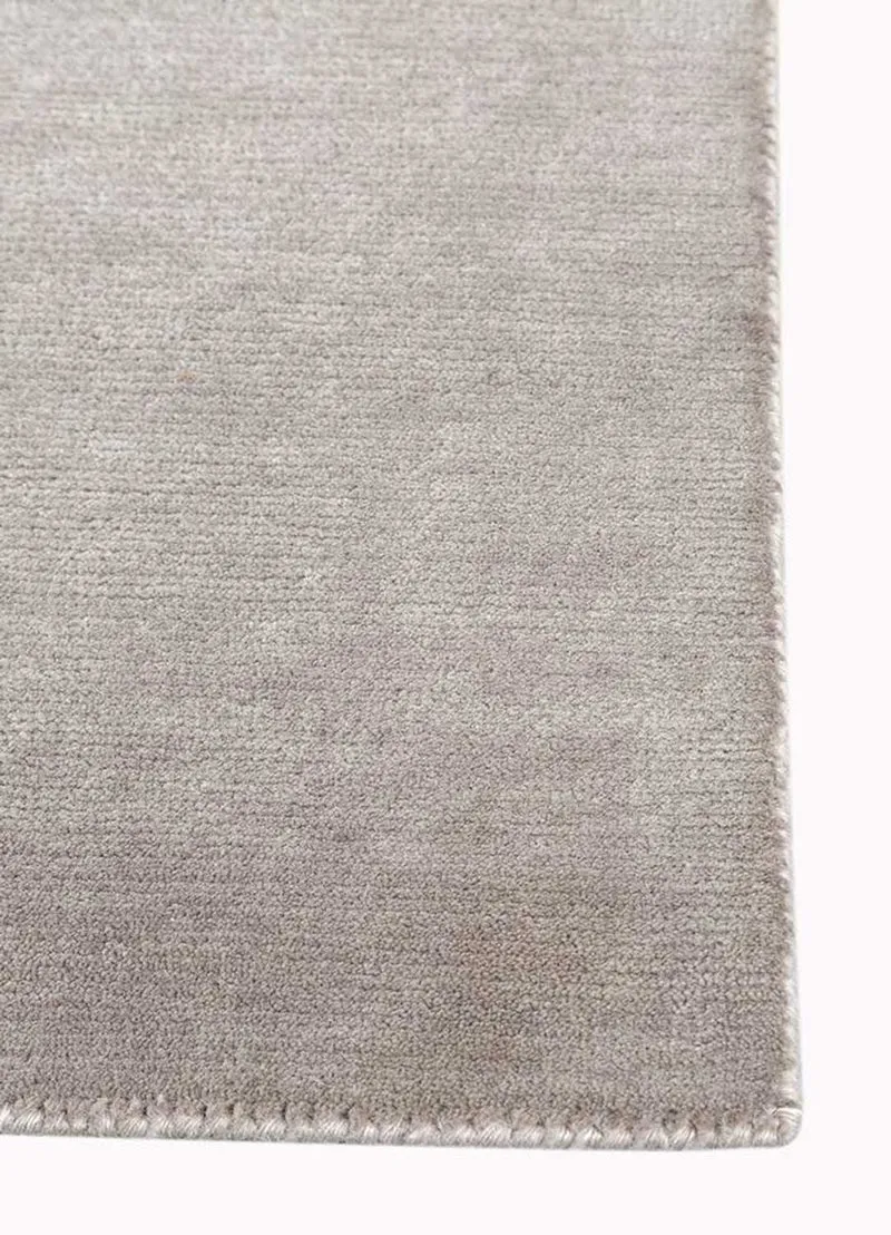 Wollteppich - 240 x 300 cm - grau