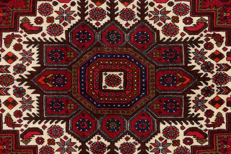 Goltuk · Handgeknüpft – Rot, 204x123 cm