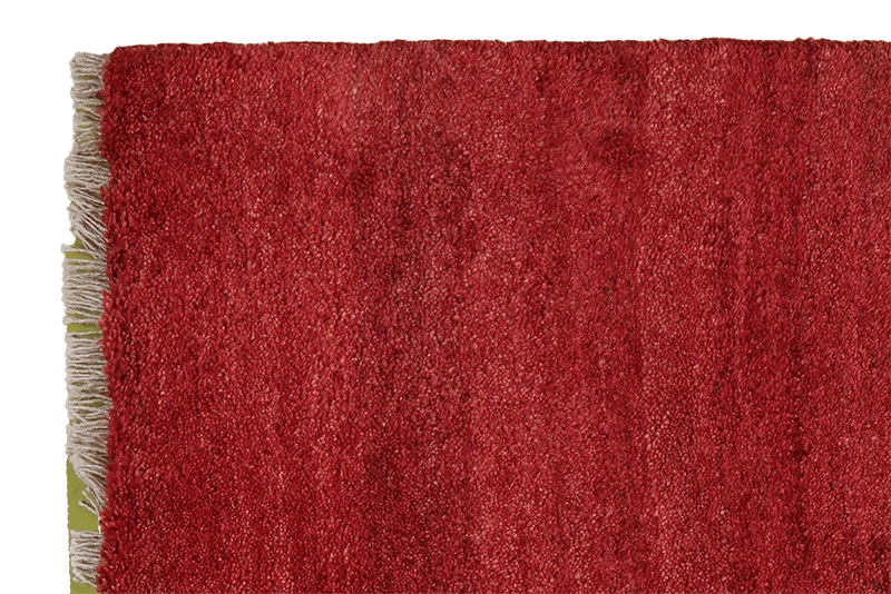 Gabbeh · Handgeknüpft – Rot, 98x71 cm
