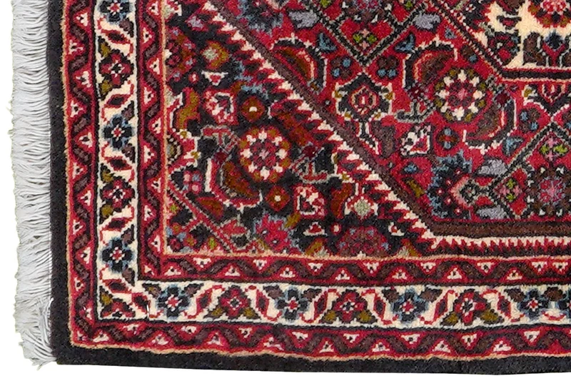 Bidjar Zandjan · Handgeknüpft – Blau, 64x47 cm