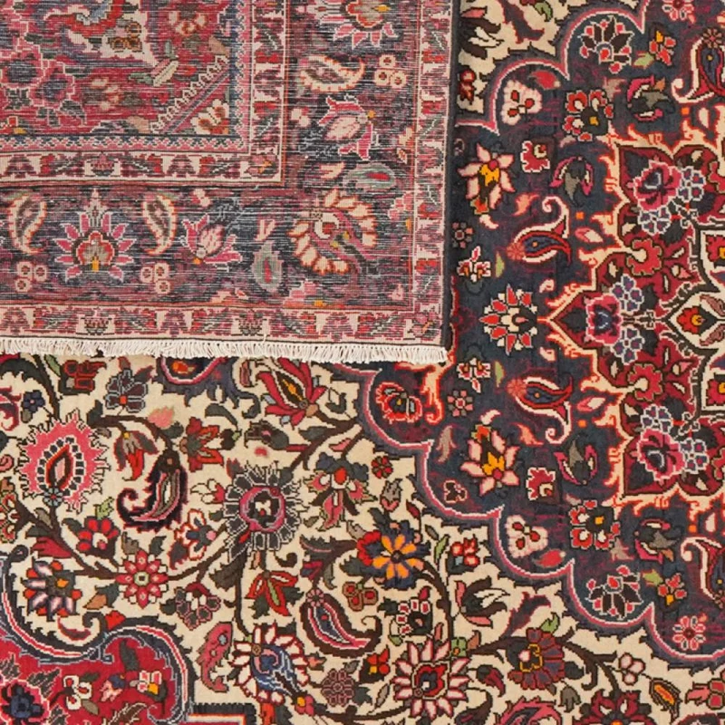 Bakhtiar · Handgeknüpft – Beige, 303x209 cm