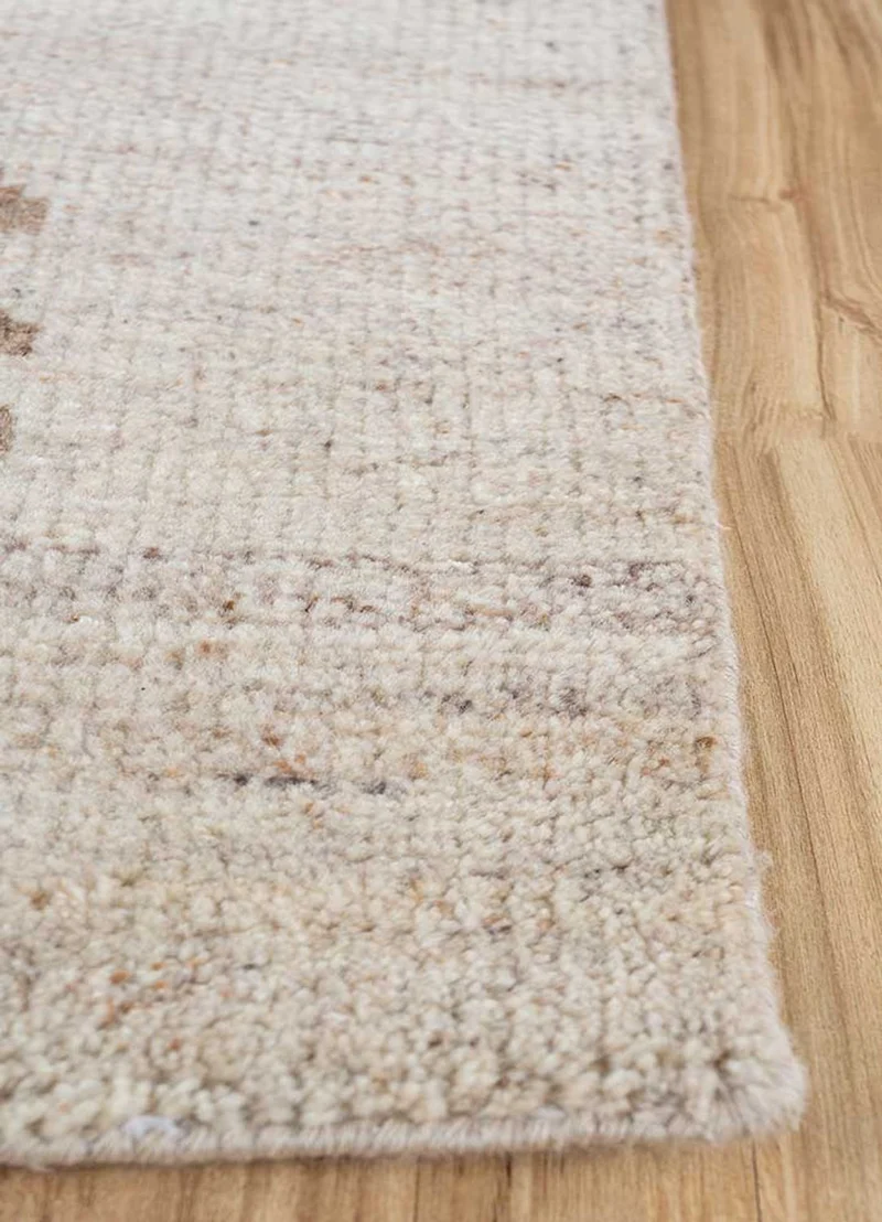 Wollteppich - 180 x 270 cm - creme